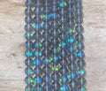 Matte Mermaid Glass Beads aka Mystic Aura Quartz, Round 6mm 8mm