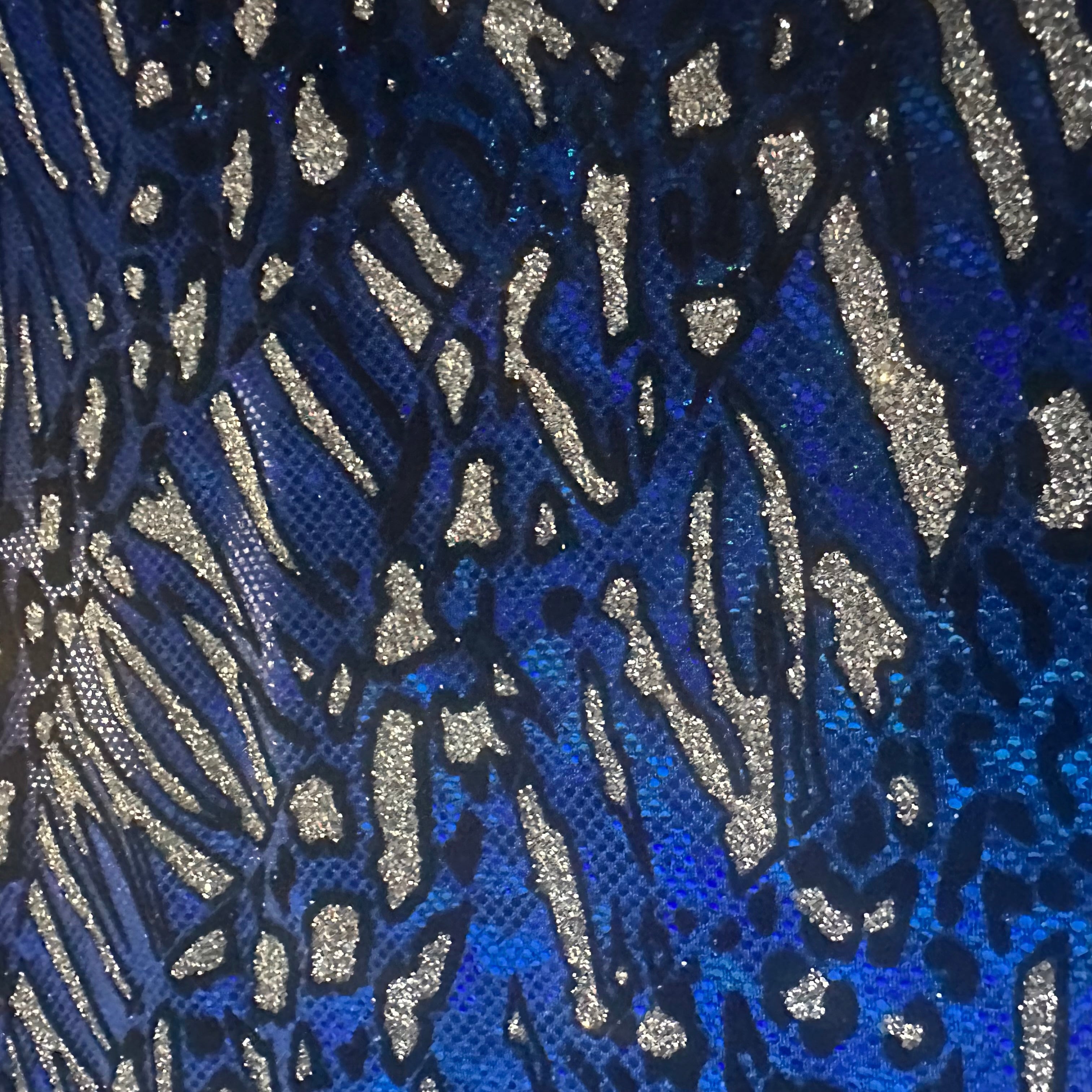 Glitter Cheetah Spandex | Luminous Kinetic Luxe 4-Way | Spandex Palace